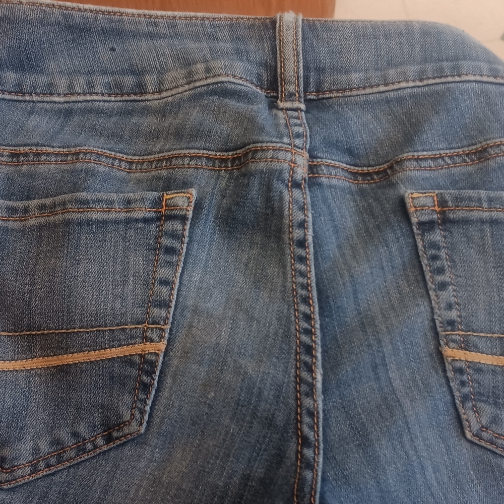 Elegant Blue Boot Cut Women's Jeans - Picture 4 of 8